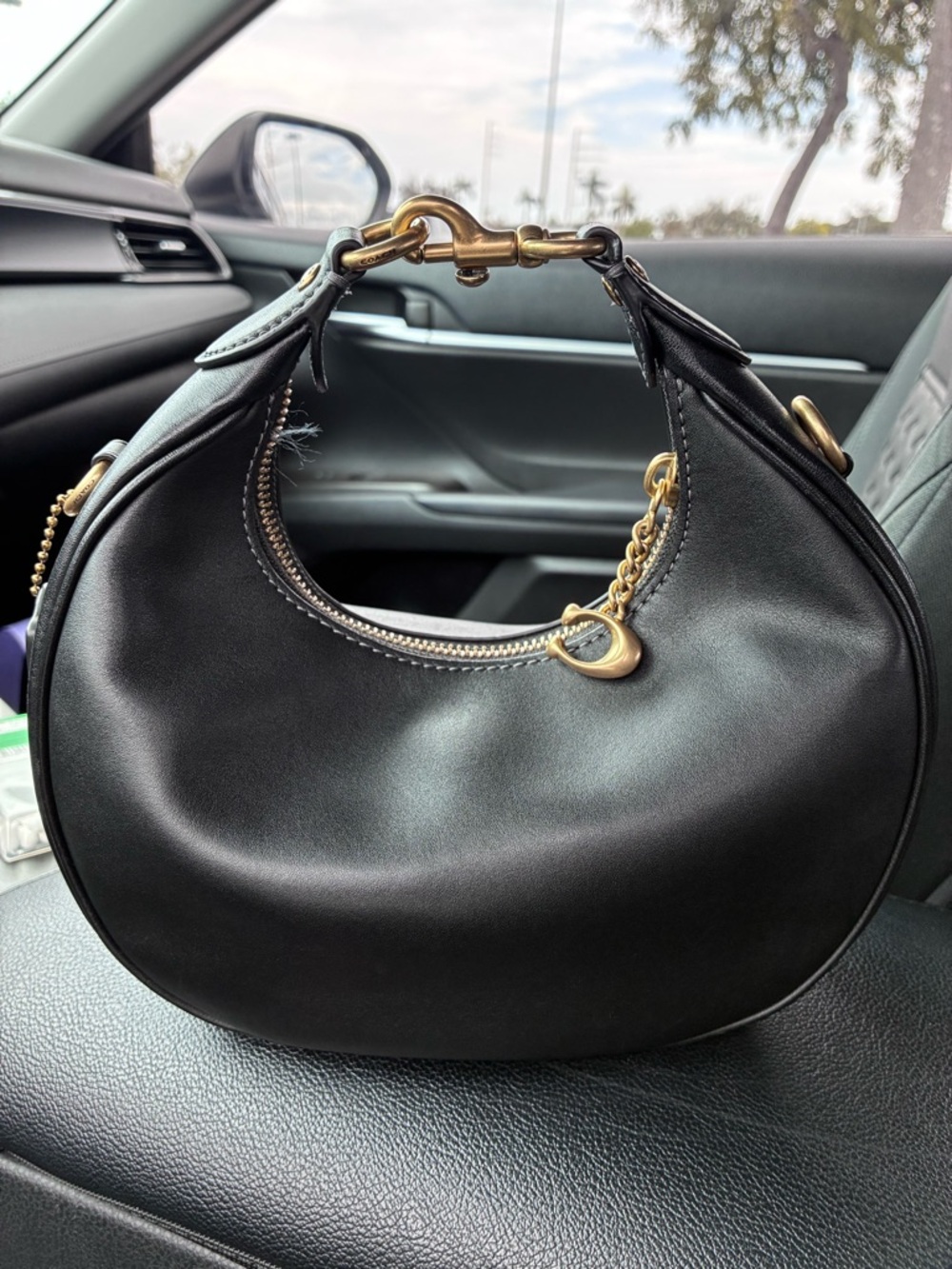 Coach Joanie 22 Hobo Bag with Gold Hardware